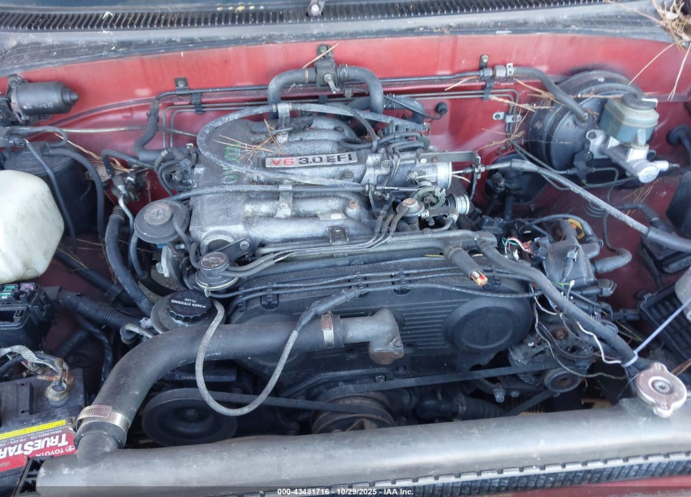 1993 TOYOTA T100 SR5 VIN: JT4VD10C0P0001511