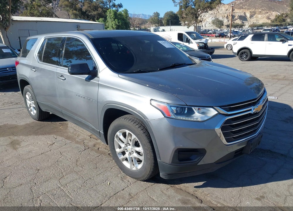 2021 CHEVROLET TRAVERSE FWD LS VIN: 1GNERFKW4MJ109388