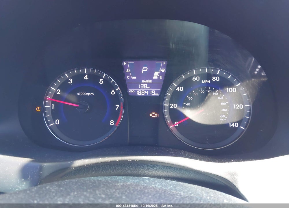 2013 HYUNDAI ACCENT VIN: KMHCU5AE9DU111861
