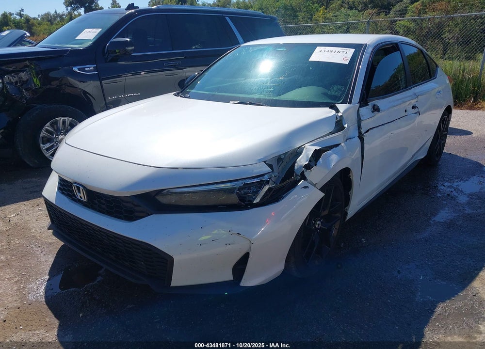 2025 HONDA CIVIC SEDAN SPORT VIN: 19XFL2H85SE019306
