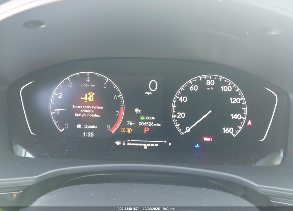 2025 HONDA CIVIC SEDAN SPORT VIN: 19XFL2H85SE019306