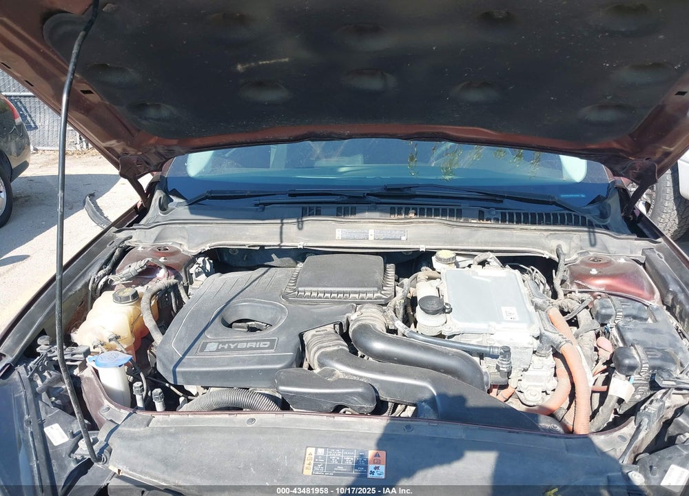 2016 FORD FUSION HYBRID SE VIN: 3FA6P0LU6GR149839
