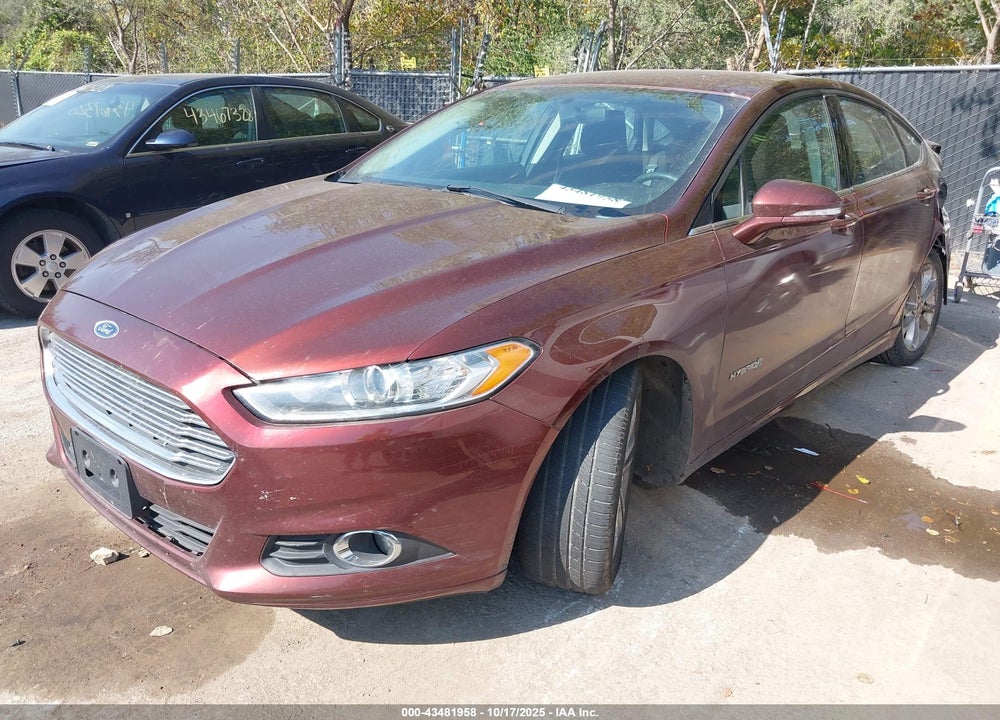2016 FORD FUSION HYBRID SE VIN: 3FA6P0LU6GR149839