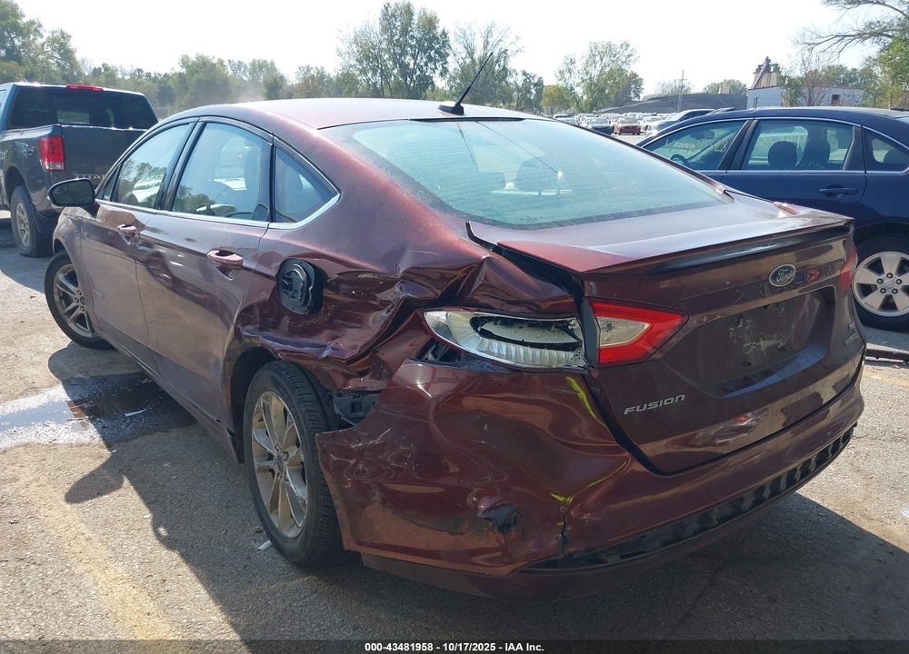 2016 FORD FUSION HYBRID SE VIN: 3FA6P0LU6GR149839