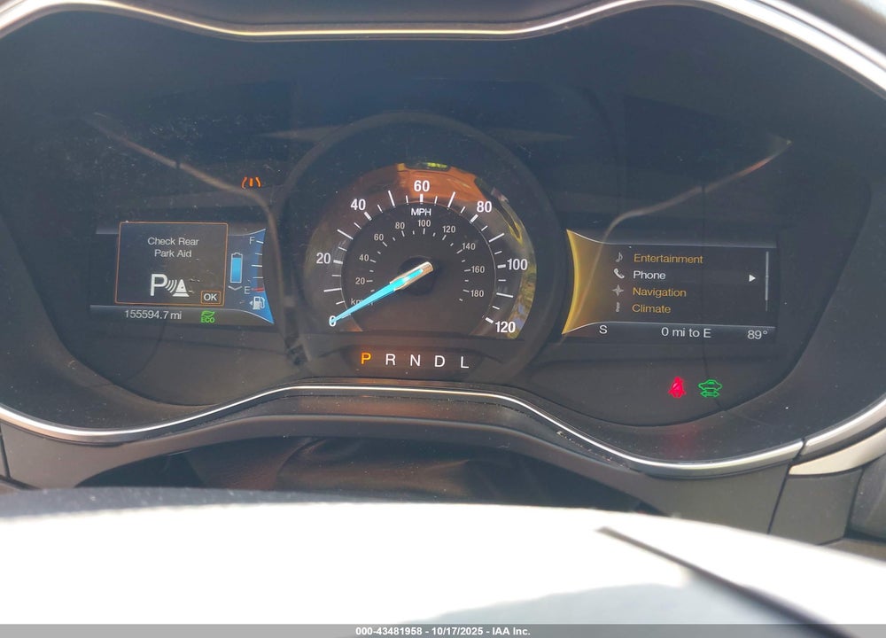 2016 FORD FUSION HYBRID SE VIN: 3FA6P0LU6GR149839