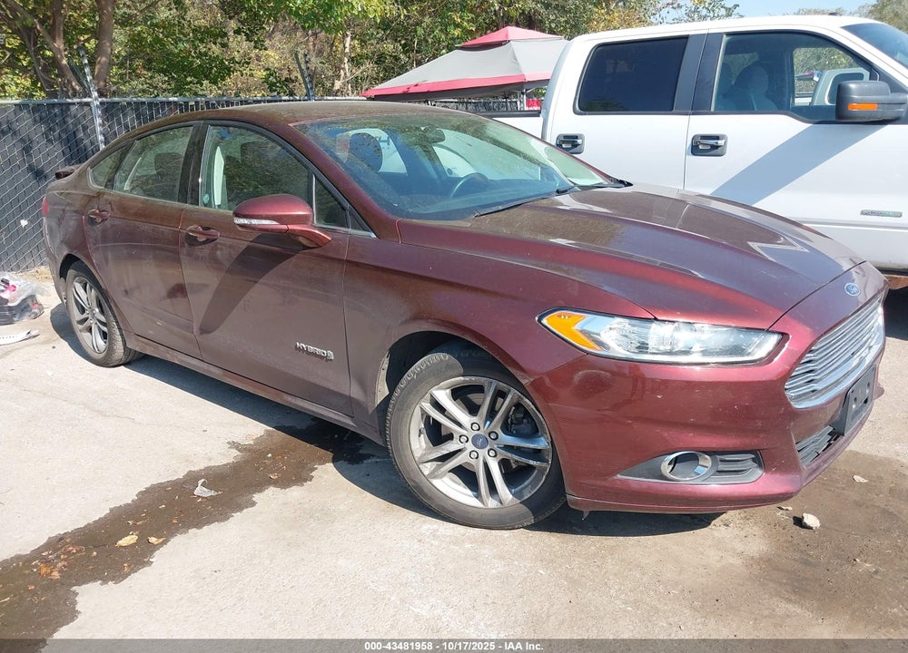 2016 FORD FUSION HYBRID SE VIN: 3FA6P0LU6GR149839