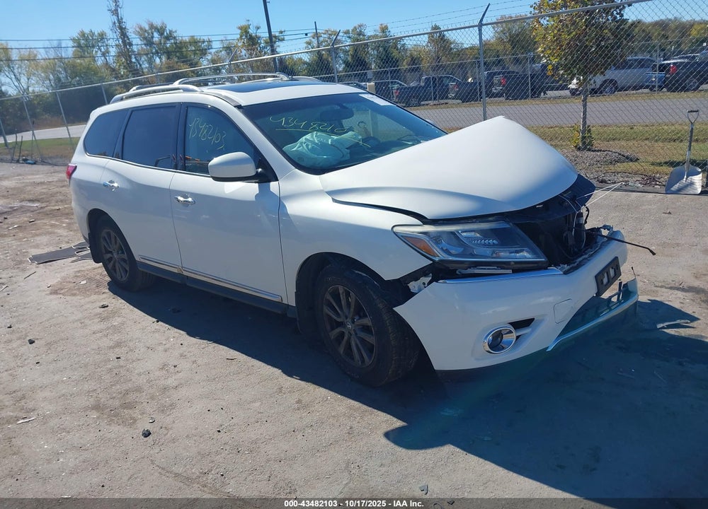 2014 NISSAN PATHFINDER SL VIN: 5N1AR2MM6EC701937