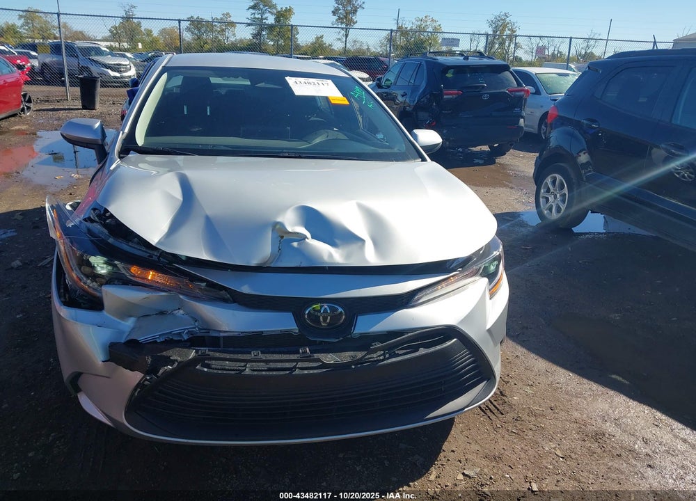2025 TOYOTA COROLLA LE VIN: 5YFB4MDE1SP337764