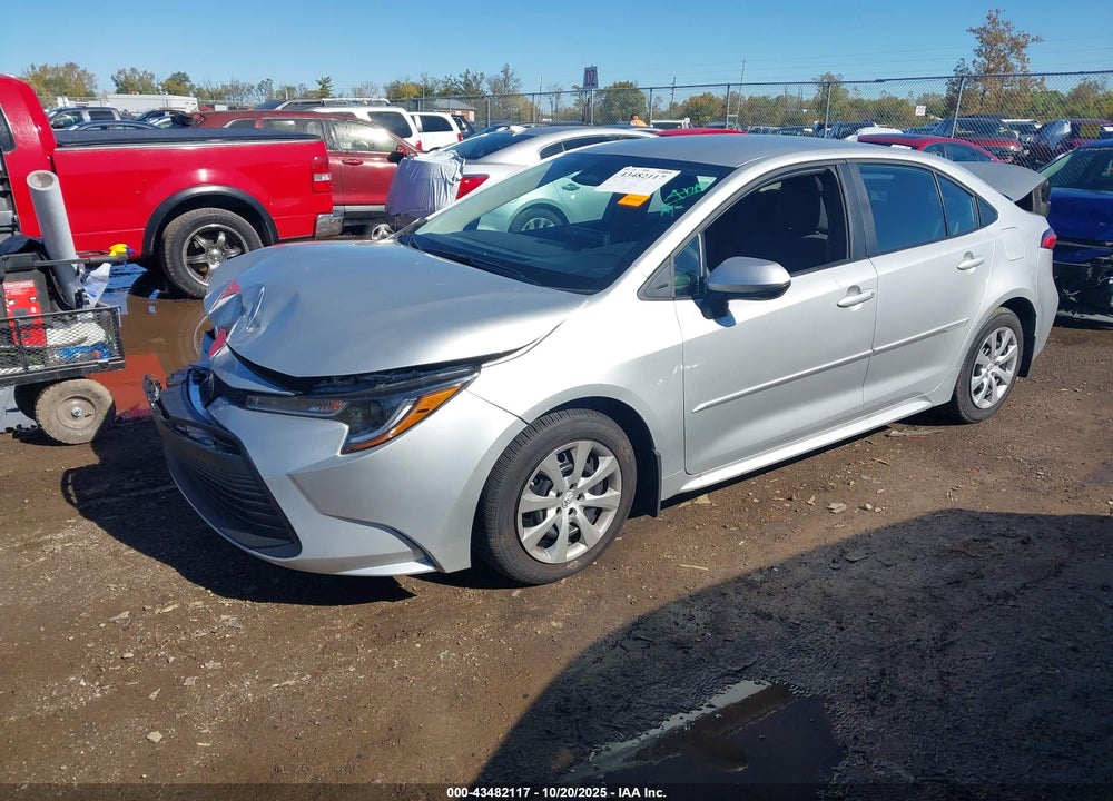 2025 TOYOTA COROLLA LE VIN: 5YFB4MDE1SP337764