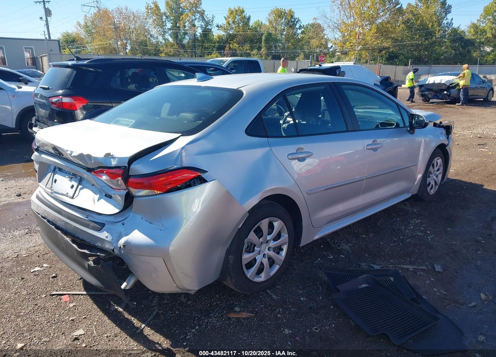 2025 TOYOTA COROLLA LE VIN: 5YFB4MDE1SP337764