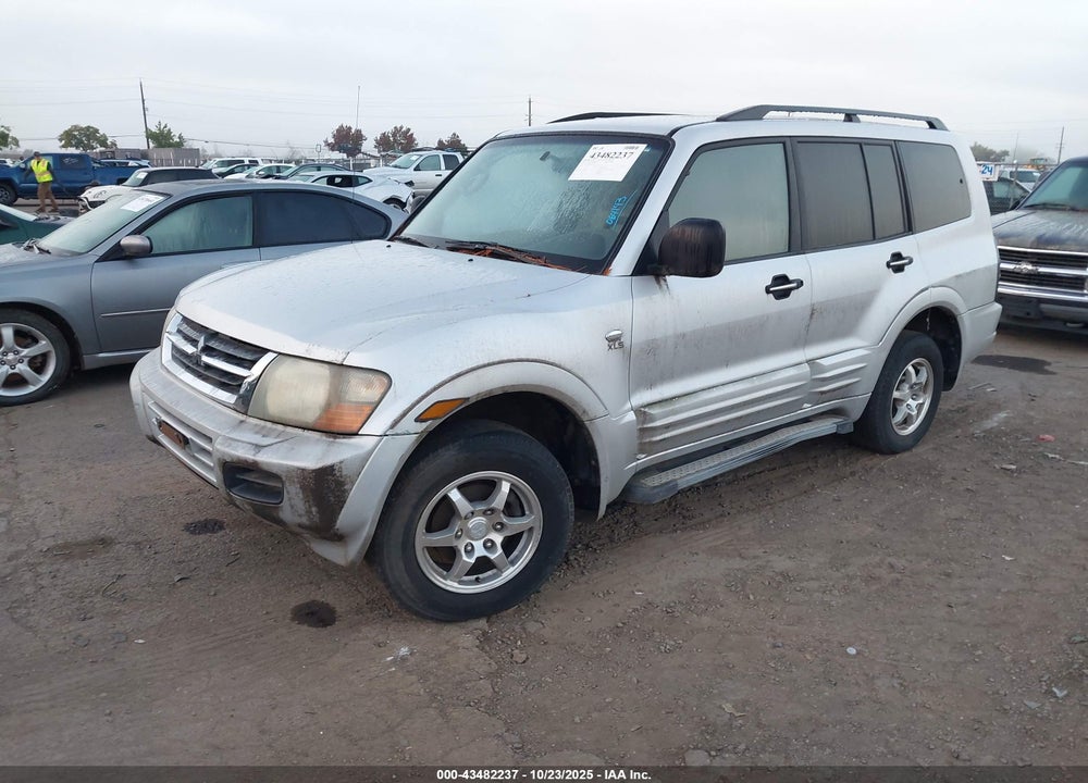 2002 MITSUBISHI MONTERO XLS VIN: JA4MW31R22J064143