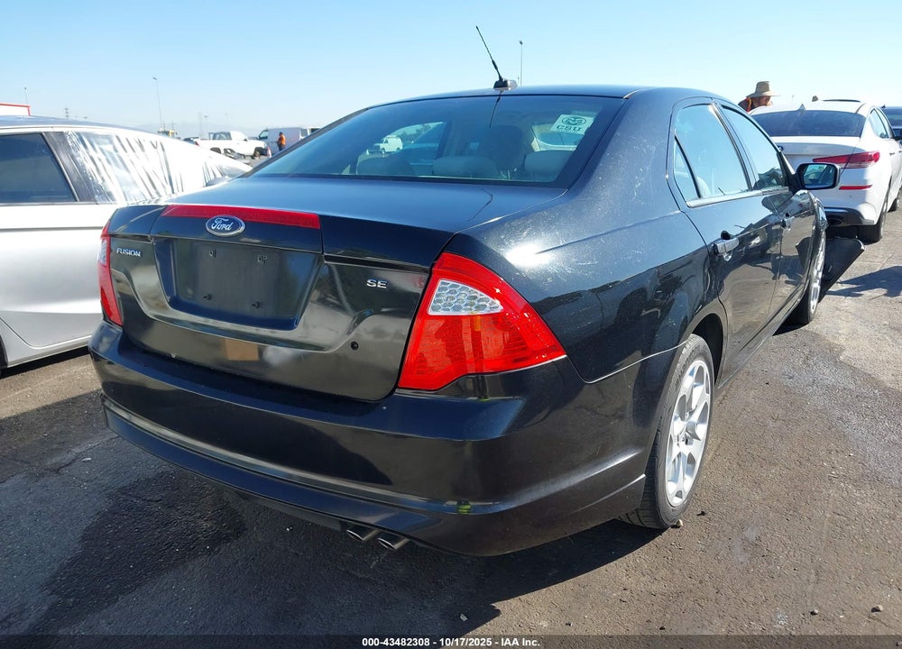 2010 FORD FUSION SE VIN: 3FAHP0HA4AR412411