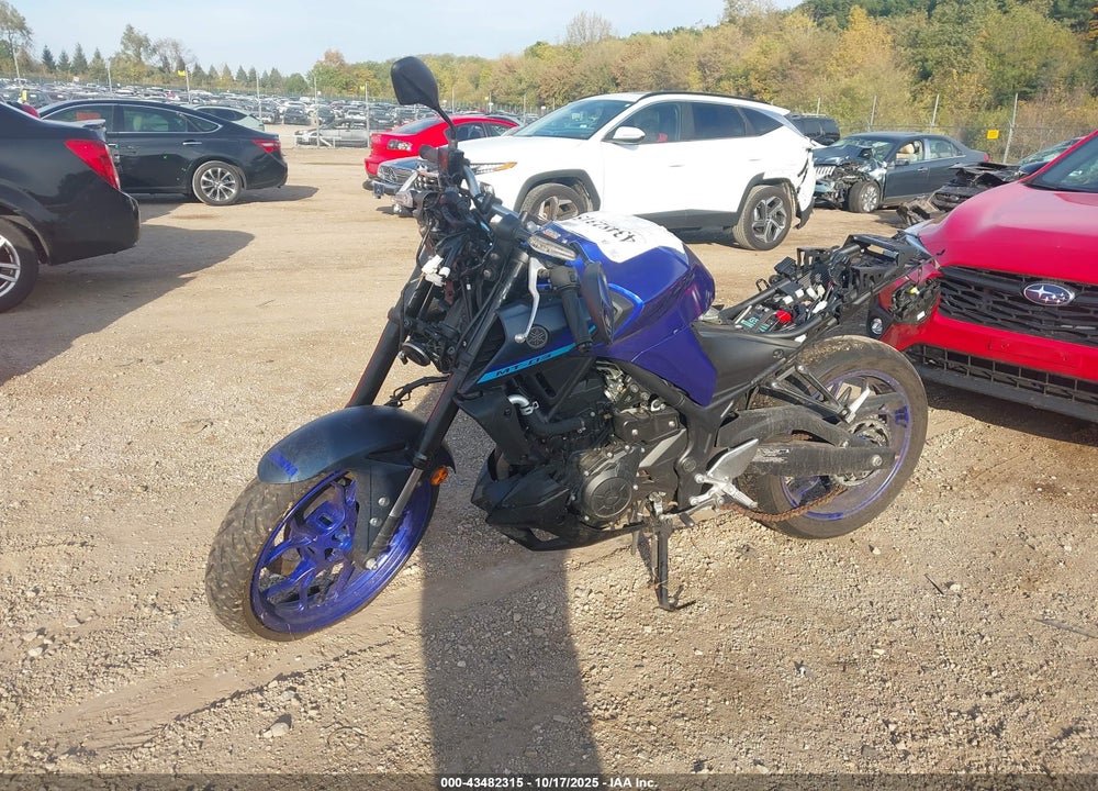 2023 YAMAHA MT-03 VIN: MH3RH20Y0PK011971