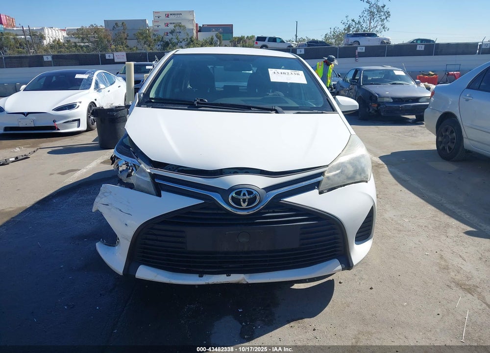 2016 TOYOTA YARIS L VIN: VNKKTUD32GA069621