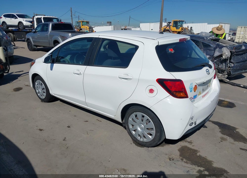 2016 TOYOTA YARIS L VIN: VNKKTUD32GA069621