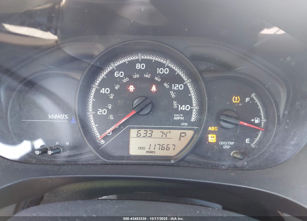 2016 TOYOTA YARIS L VIN: VNKKTUD32GA069621