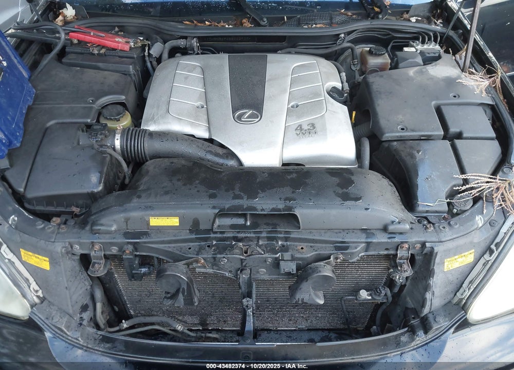 2005 LEXUS LS 430 VIN: JTHBN36F455002902