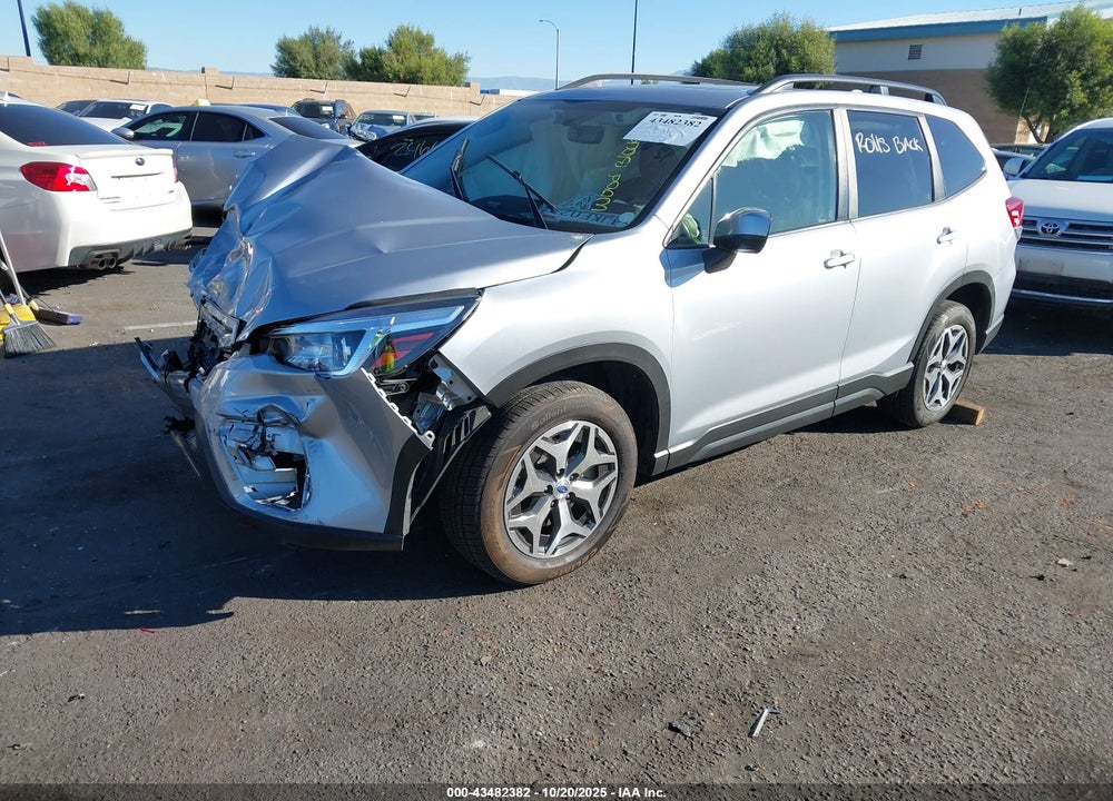 2019 SUBARU FORESTER PREMIUM VIN: JF2SKAGC0KH499574