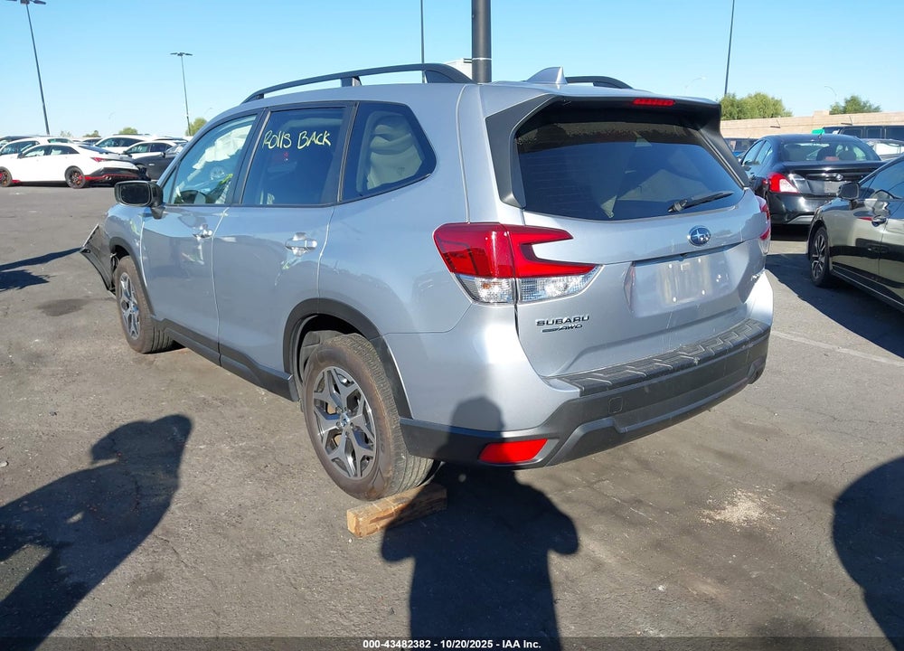 2019 SUBARU FORESTER PREMIUM VIN: JF2SKAGC0KH499574