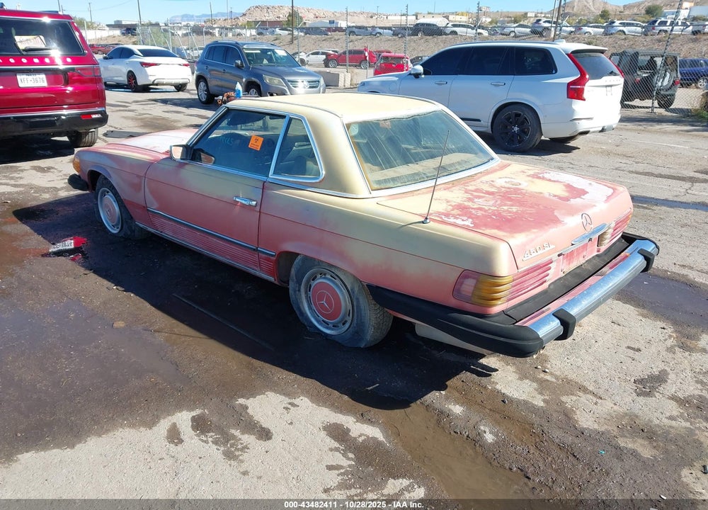 1976 MERCEDES-BENZ SL CLASS VIN: 10704412028800