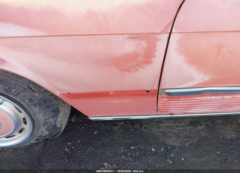 1976 MERCEDES-BENZ SL CLASS VIN: 10704412028800