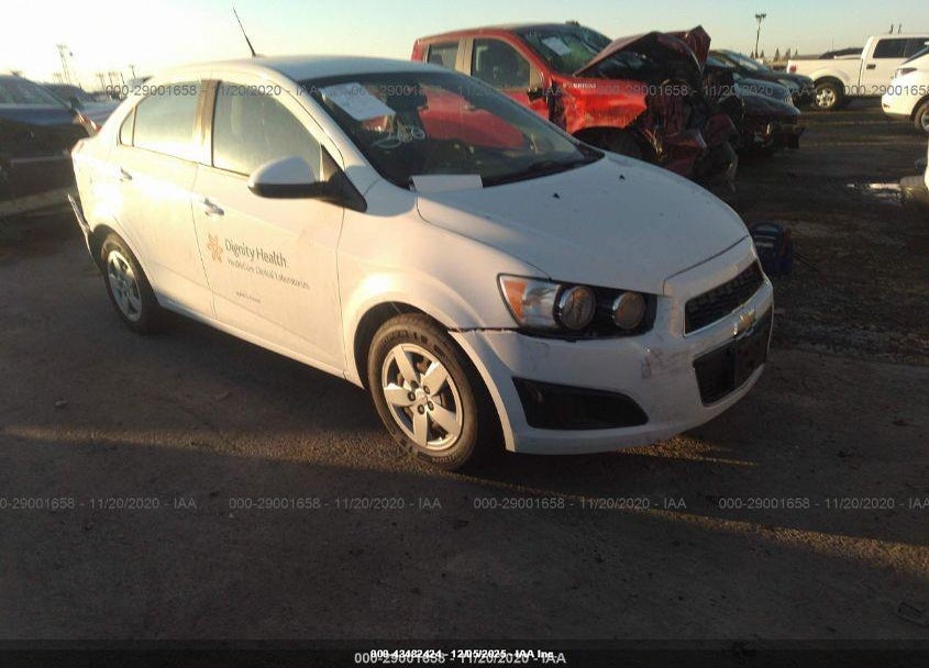 2014 CHEVROLET SONIC VIN: 1G1JA5SH1E4195889