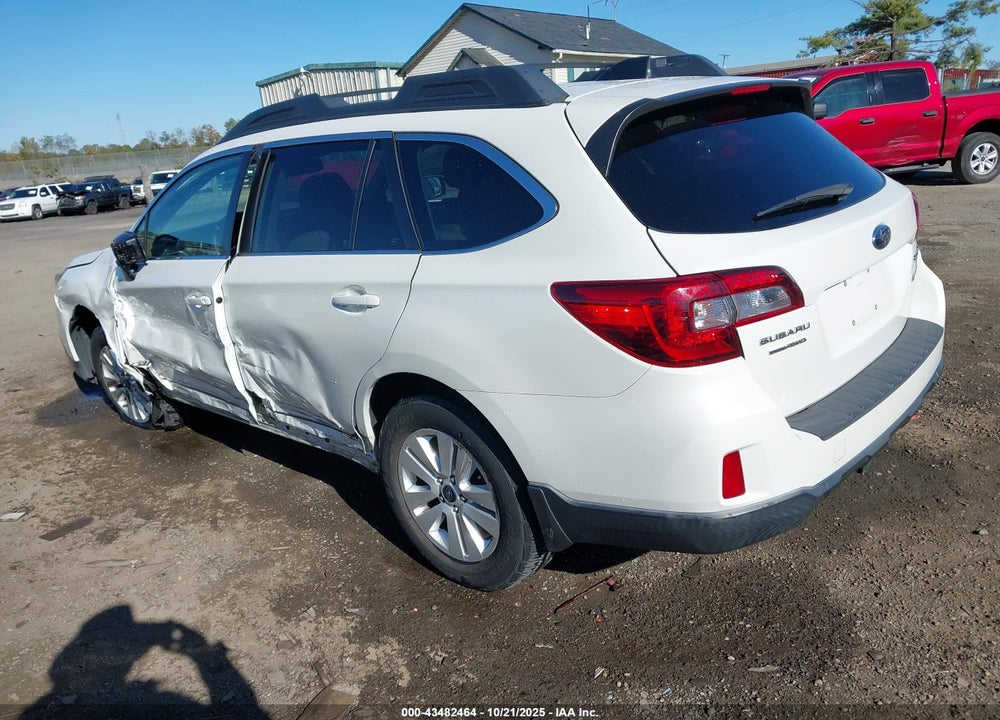 2017 SUBARU OUTBACK 2.5I PREMIUM VIN: 4S4BSADC9H3277992