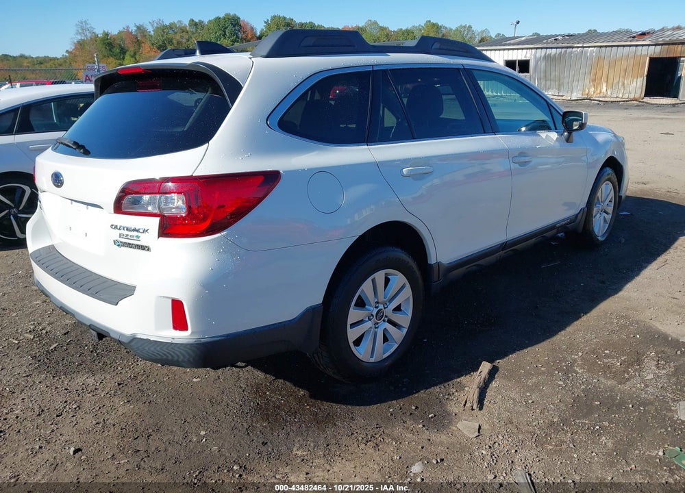 2017 SUBARU OUTBACK 2.5I PREMIUM VIN: 4S4BSADC9H3277992