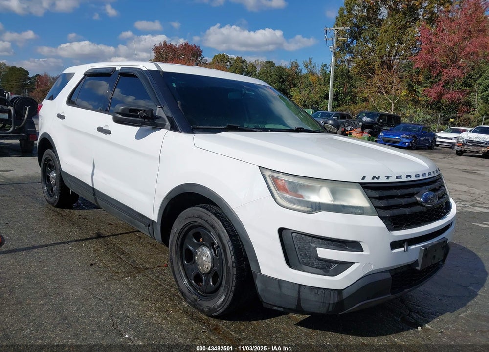 2016 FORD UTILITY POLICE INTERCEPTOR VIN: 1FM5K8AT5GGA08454