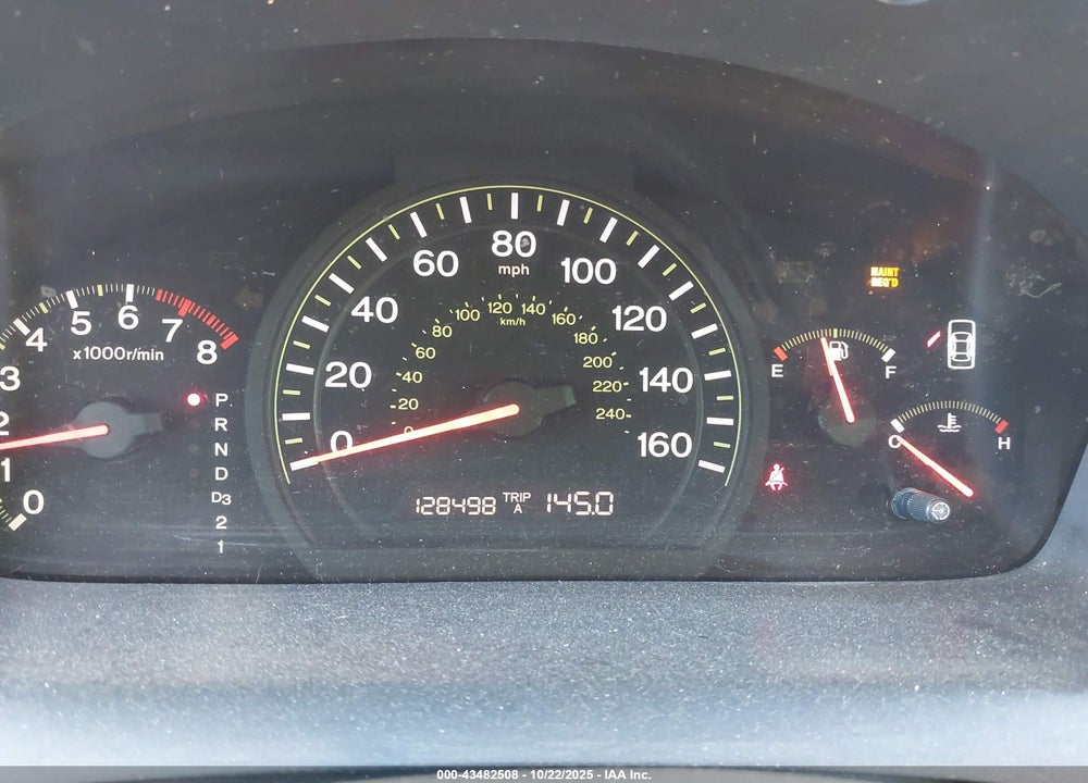 2005 HONDA ACCORD 2.4 EX VIN: 1HGCM56725A107685