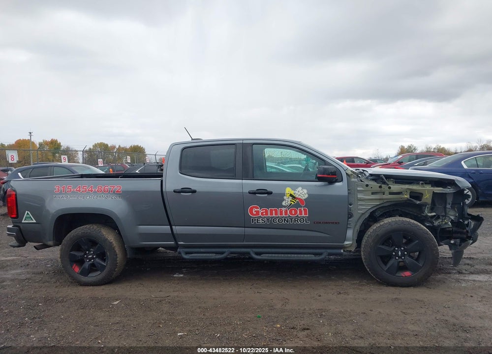 2021 CHEVROLET COLORADO 4WD LONG BOX LT VIN: 1GCGTCENXM1279422