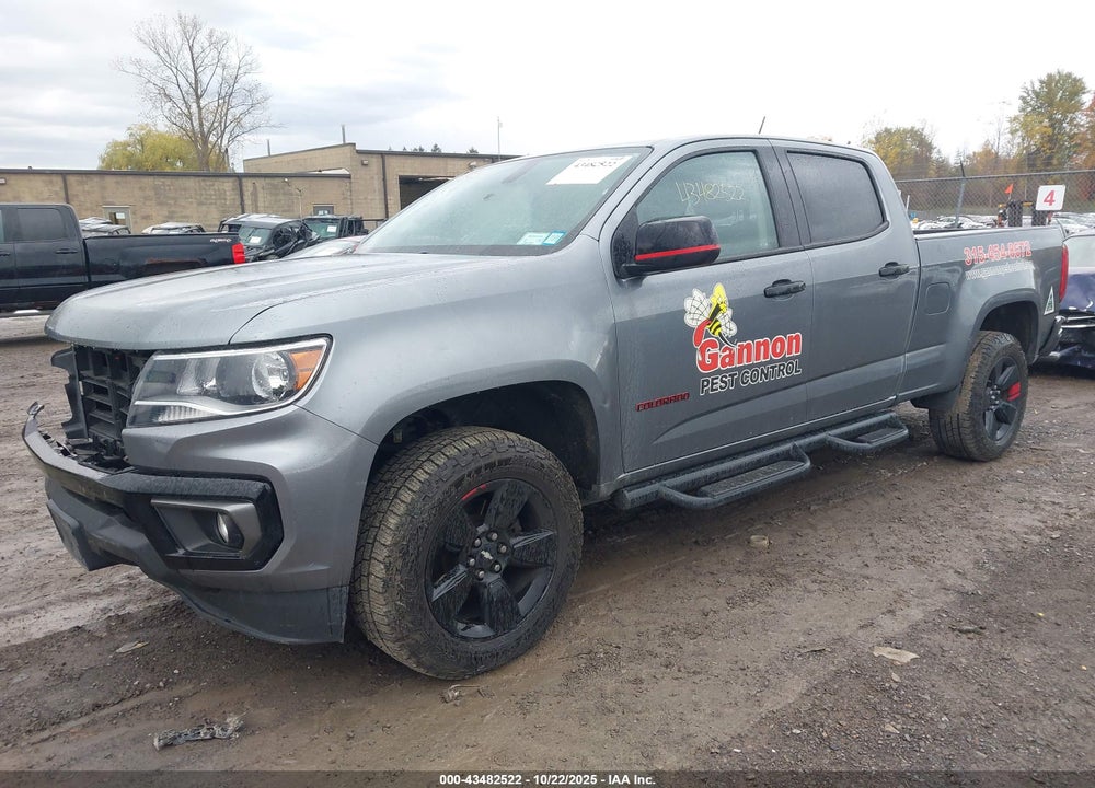 2021 CHEVROLET COLORADO 4WD LONG BOX LT VIN: 1GCGTCENXM1279422