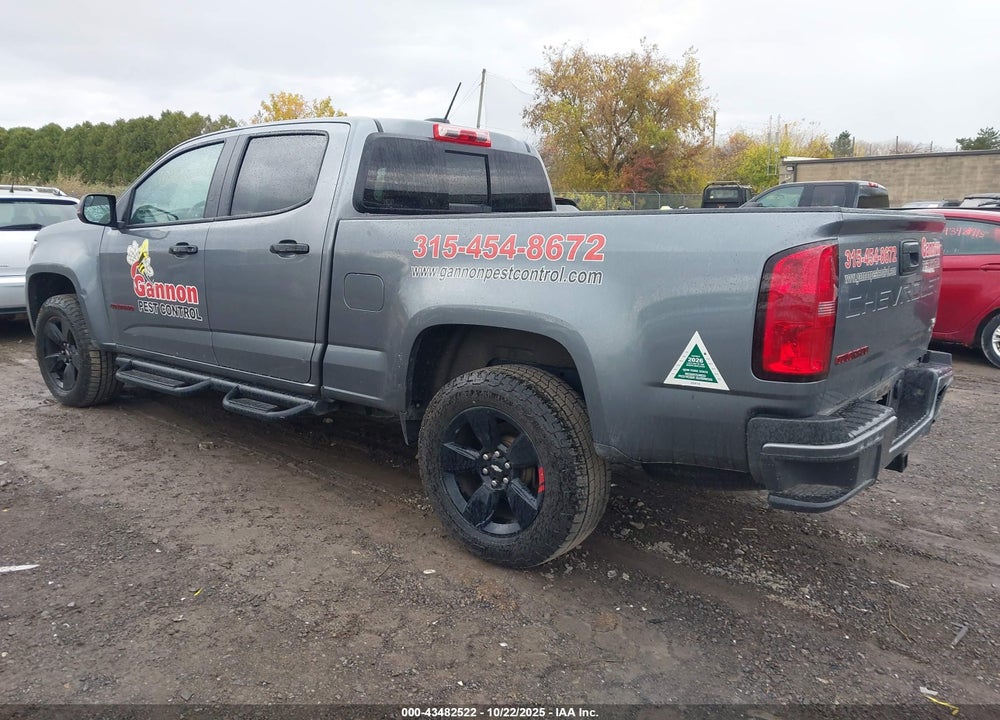 2021 CHEVROLET COLORADO 4WD LONG BOX LT VIN: 1GCGTCENXM1279422