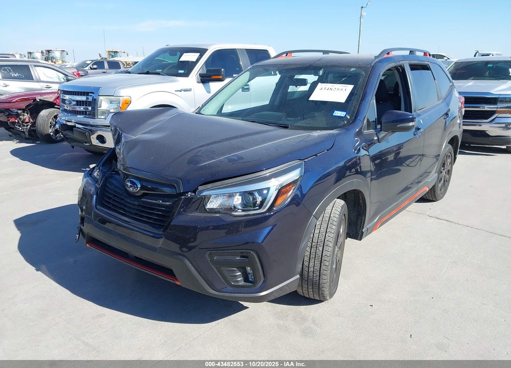 2019 SUBARU FORESTER SPORT VIN: JF2SKAJC1KH508470