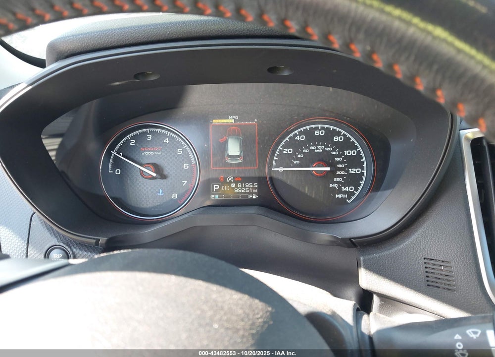 2019 SUBARU FORESTER SPORT VIN: JF2SKAJC1KH508470