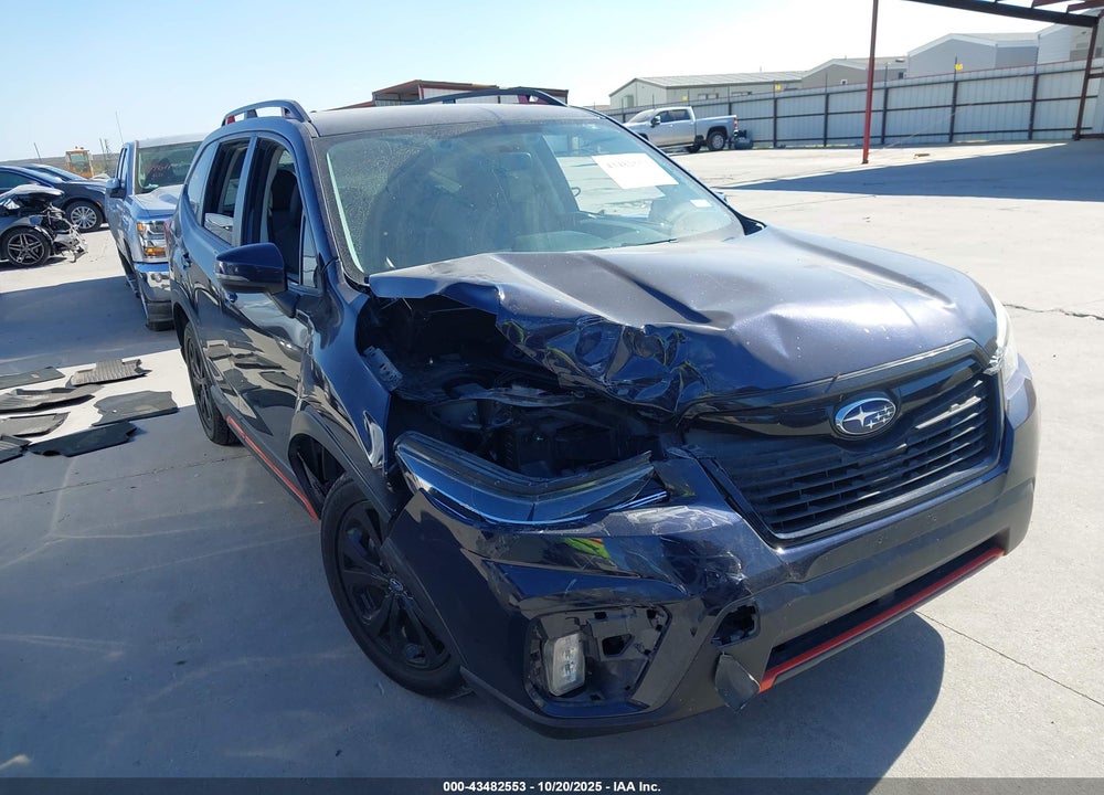 2019 SUBARU FORESTER SPORT VIN: JF2SKAJC1KH508470