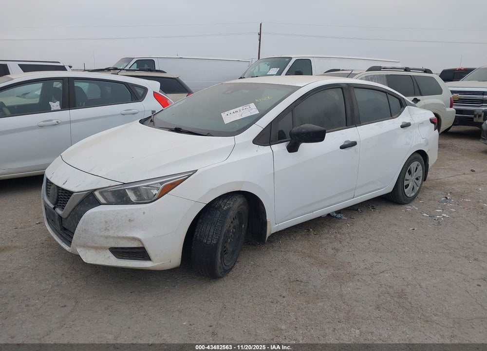 2020 NISSAN VERSA VIN: 3N1CN8DVXLL904693