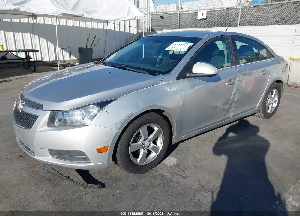 2012 CHEVROLET CRUZE 1LT VIN: 1G1PF5SC0C7243491