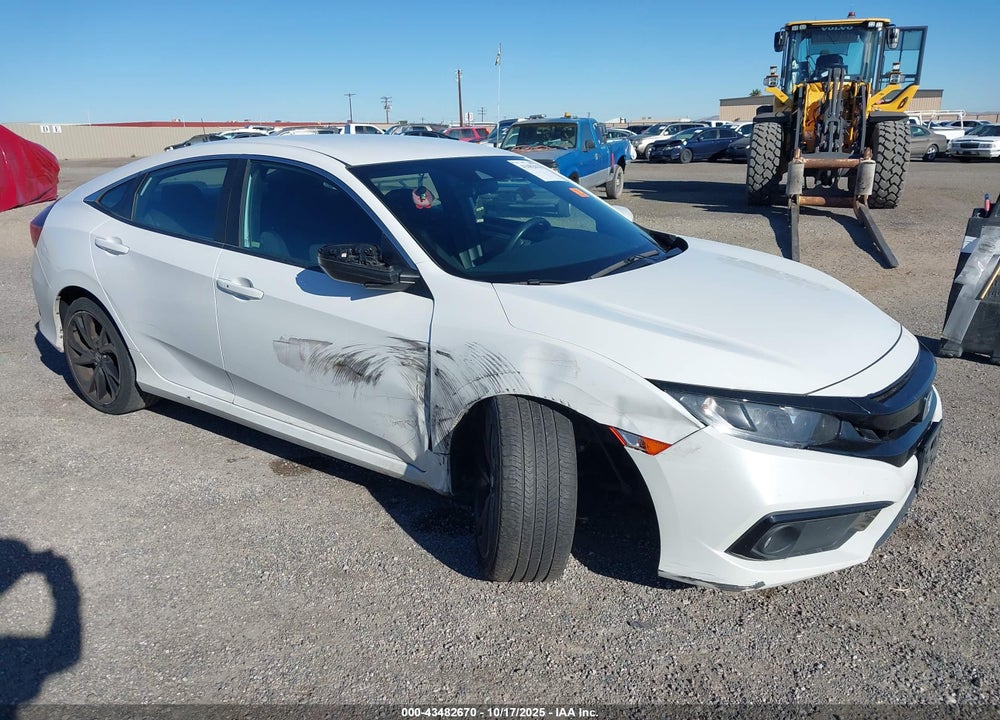 2020 HONDA CIVIC SPORT VIN: 2HGFC2F88LH566371