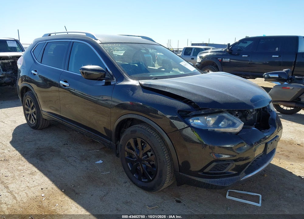 2016 NISSAN ROGUE S VIN: KNMAT2MT1GP673800