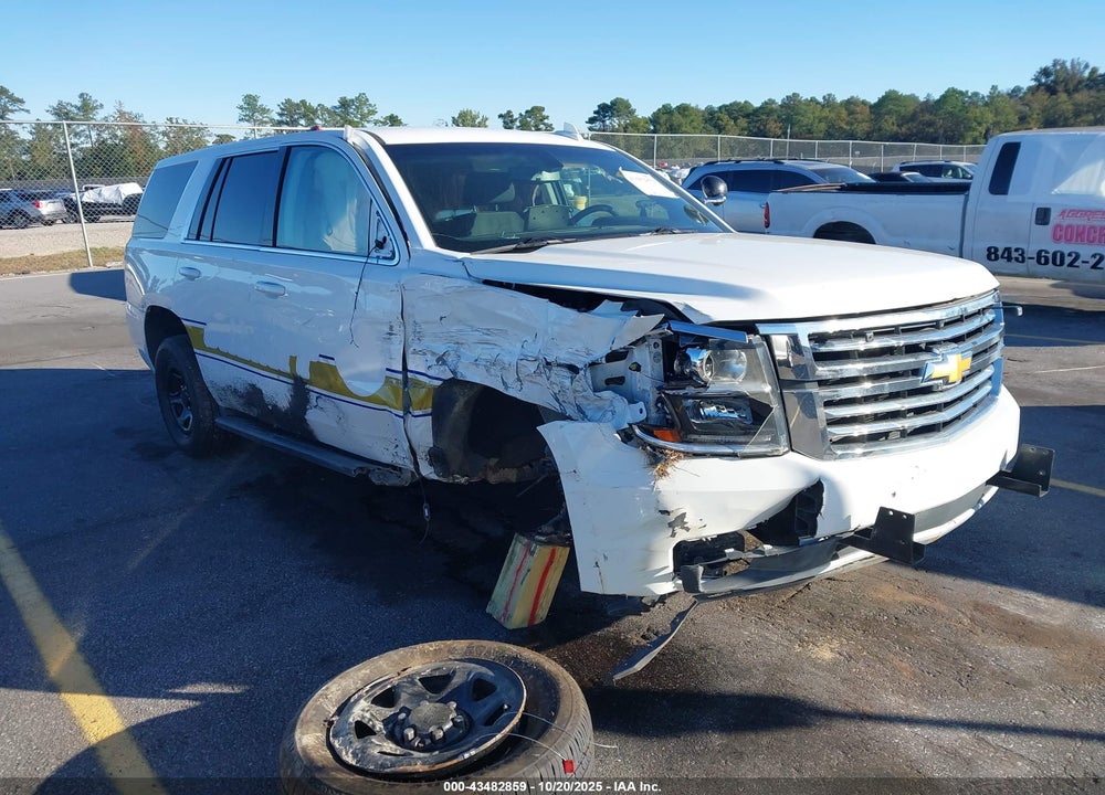 2020 CHEVROLET TAHOE 2WD COMMERCIAL FLEET VIN: 1GNLCDEC4LR272069