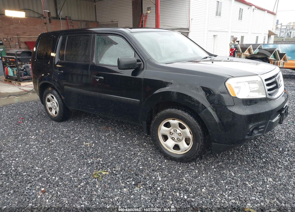 2015 HONDA PILOT LX VIN: 5FNYF4H23FB044454