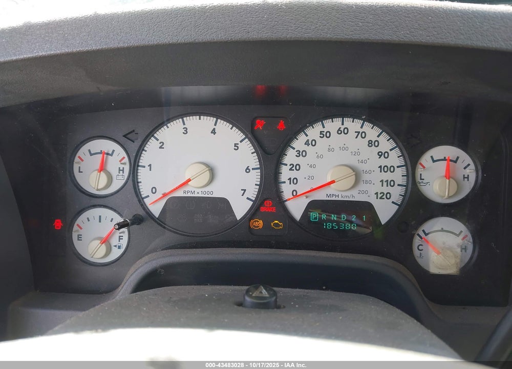 2006 DODGE RAM 1500 SLT/TRX4 OFF ROAD/SPORT VIN: 1D7HU18246S665814