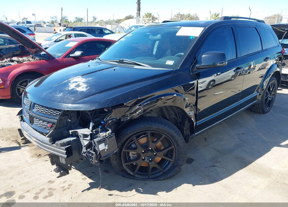 2015 DODGE JOURNEY SXT VIN: 3C4PDCBG0FT506566