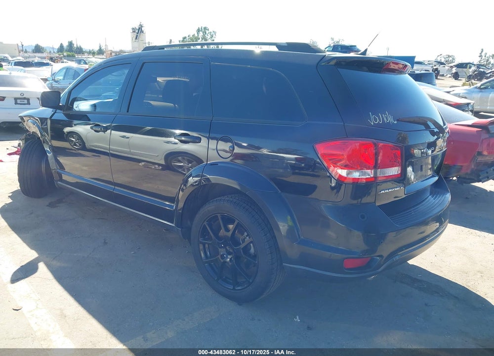 2015 DODGE JOURNEY SXT VIN: 3C4PDCBG0FT506566