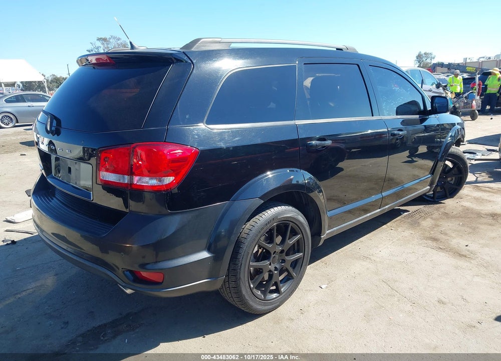 2015 DODGE JOURNEY SXT VIN: 3C4PDCBG0FT506566