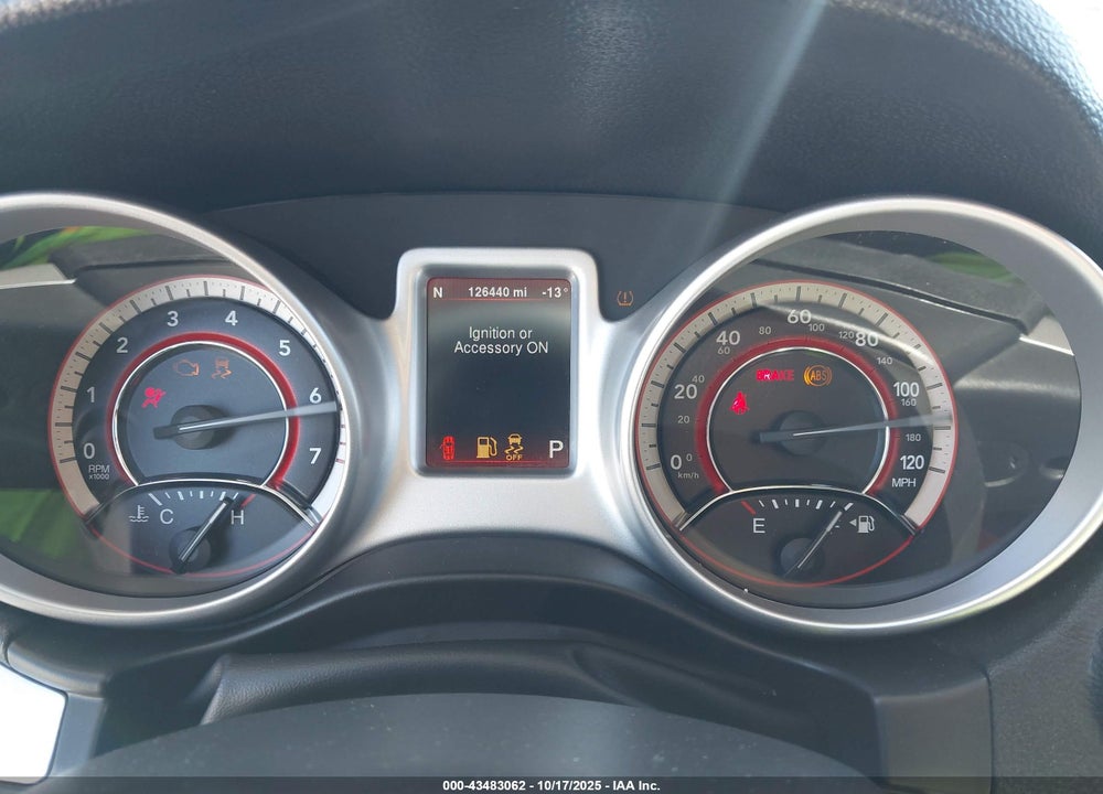 2015 DODGE JOURNEY SXT VIN: 3C4PDCBG0FT506566