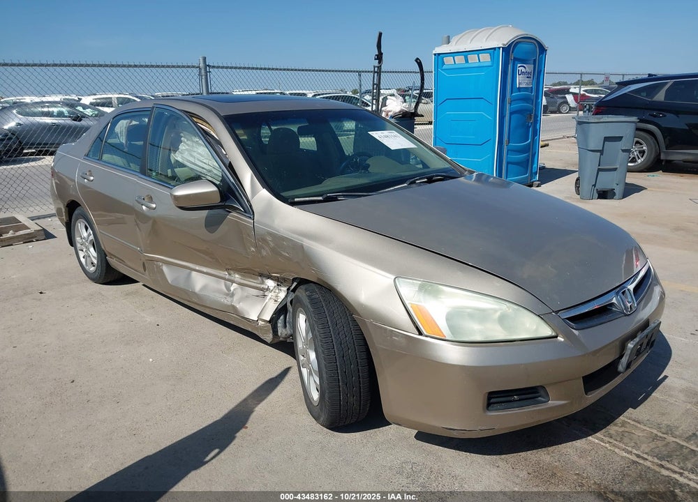 2006 HONDA ACCORD 2.4 EX VIN: 1HGCM56766A018476
