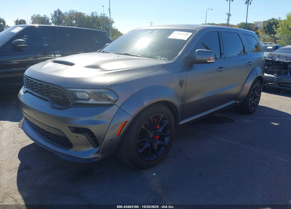 2021 DODGE DURANGO SRT HELLCAT AWD VIN: 1C4SDJH99MC716177