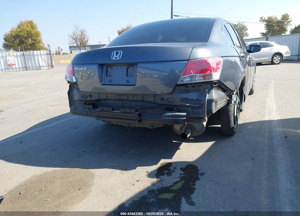 2009 HONDA ACCORD 2.4 EX VIN: JHMCP26789C004820